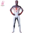 画像1: cosabc マイルズ・モラレス   スパイダーマンステージ衣装 弾力と伸縮性あり コスチューム コスプレ衣装　ハロウイン仮装 ハロウインコス (1)