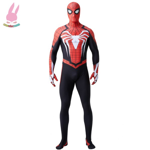 画像1: cosabcスパイダーマン タイツ着ぐるみ ステージ衣装 弾力と伸縮性あり コスチューム コスプレ衣装　ハロウイン仮装 ハロウインコス (1)