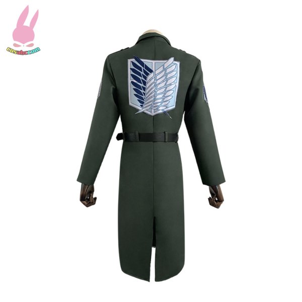画像2: cosabc進撃の巨人 調査兵団 自由の翼 軍服 団服風 コスプレ衣装 イベント 演出服 二次会 コスチューム パーティー ハロウィン (2)