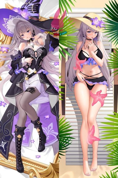 画像1: cosabc  等身抱き枕カバー　崩壊：スターレイル  ヘルタ【同人】等身大 抱き枕カバー 2wayトリコット 160×50cm 高品質 セクシー美女 (1)