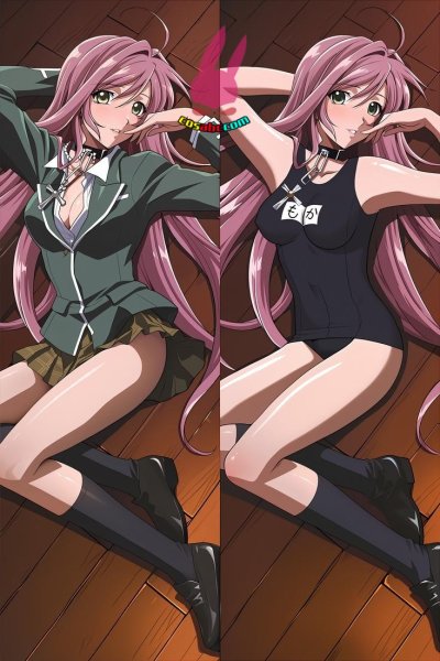 画像1: cosabc  等身抱き枕カバー　ロザリオとバンパイア  赤夜萌香 あかしやモカ【同人】等身大 抱き枕カバー 2wayトリコット 160×50cm 高品質 セクシー美女 (1)