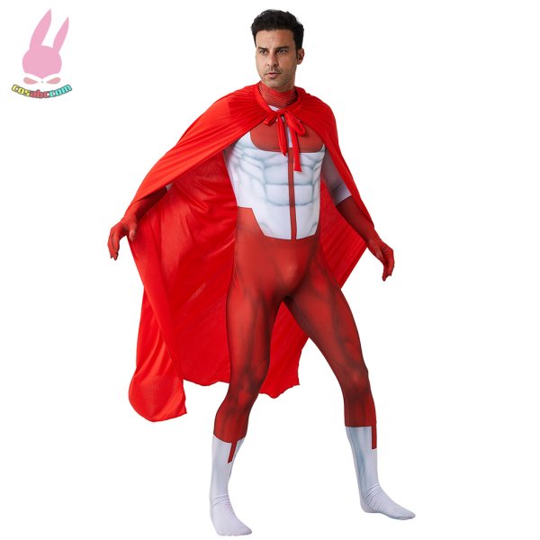 画像1: cosabcワンパンマンテージ衣装 弾力と伸縮性あり コスチューム コスプレ衣装　ハロウイン仮装 ハロウインコス (1)