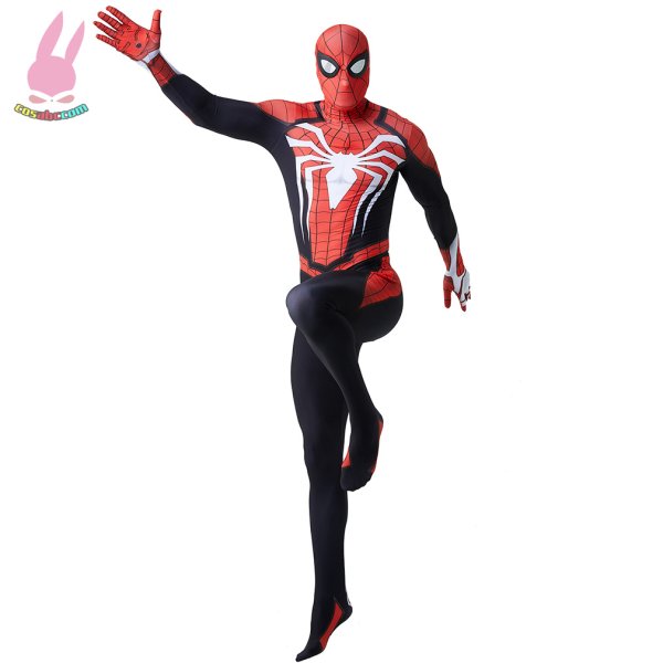 画像2: cosabcスパイダーマン タイツ着ぐるみ ステージ衣装 弾力と伸縮性あり コスチューム コスプレ衣装　ハロウイン仮装 ハロウインコス (2)