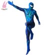 画像2: cosabcスパイダーマン　青色テージ衣装 弾力と伸縮性あり コスチューム コスプレ衣装　ハロウイン仮装 ハロウインコス (2)