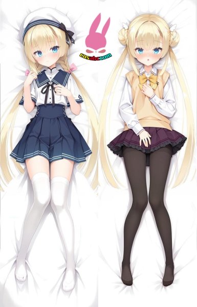 画像1: cosabc  等身抱き枕カバー　天使☆騒々 RE-BOOT  白雪乃愛 しらゆきのあ【同人】等身大 抱き枕カバー 2wayトリコット 160×50cm 高品質 セクシー美女 (1)