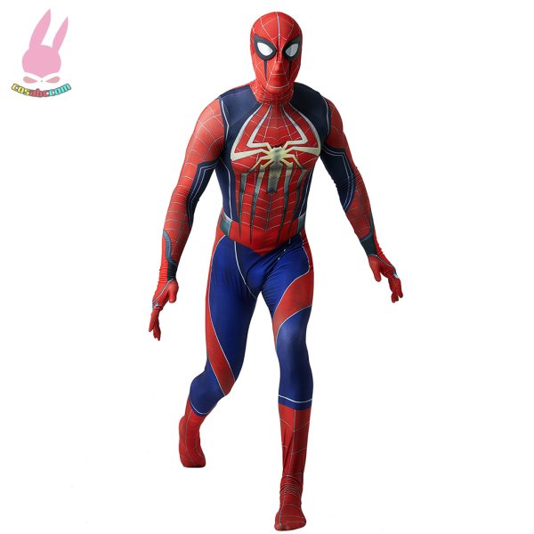 画像2: cosabc2024新型スパイダーマンテージ衣装 弾力と伸縮性あり コスチューム コスプレ衣装　ハロウイン仮装 ハロウインコス (2)
