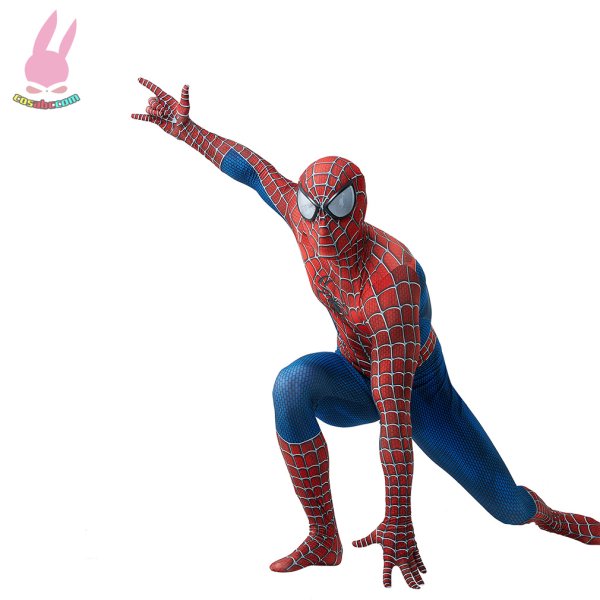 画像2: トニー　　スパイダーマン 全身タイツ 着ぐるみ ステージ衣装 弾力と伸縮性あり コスチューム コスプレ衣装　ハロウイン仮装 ハロウインコス (2)