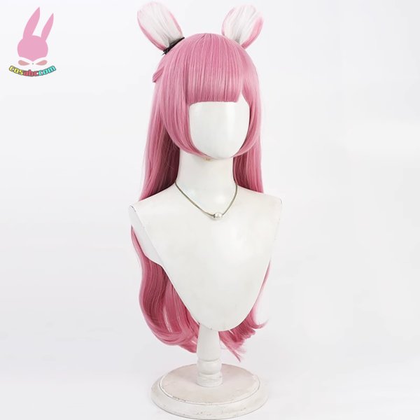 画像3: cosabc プロジェクトセカイ カラフルステージ! feat.  鳳えむ風 コスプレウィッグ かつら コスチューム イベント 変装 仮装 パーティー ハロウィン (3)