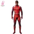 画像1: cosabcThe Flash フラッシュテージ衣装 弾力と伸縮性あり コスチューム コスプレ衣装　ハロウイン仮装 ハロウインコス (1)
