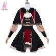 画像4: cosabc BanG Dream! Ave Mujica若葉 睦　  風 コスプレ衣装 イベント 演出服 二次会 コスチューム パーティー ハロウィン (4)