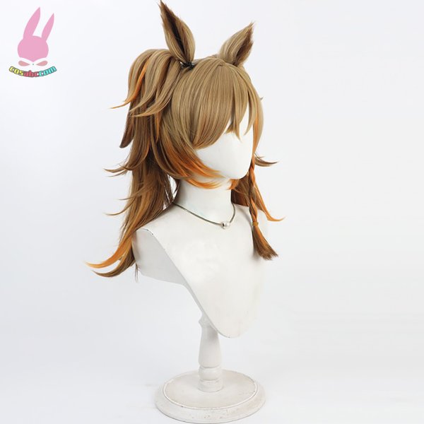 画像4: cosabc ウマ娘プリティーダービー　ブラストワンピース 風 コスプレウィッグ かつら コスチューム イベント 変装 仮装 パーティー ハロウィン (4)