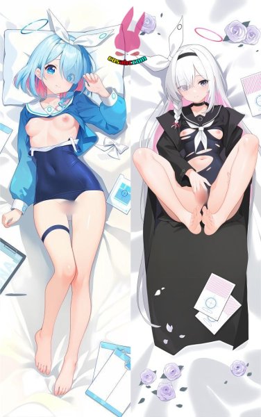 画像1: cosabc  等身抱き枕カバー　アロナ プラナ【同人】等身大 抱き枕カバー 2wayトリコット 160×50cm 高品質 セクシー 美女 (1)