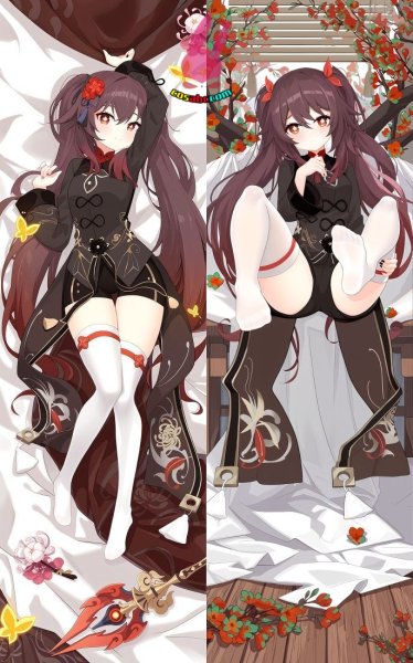 画像1: cosabc  等身抱き枕カバー　フータオ【同人】等身大 抱き枕カバー 2wayトリコット 160×50cm 高品質 セクシー 美女 (1)