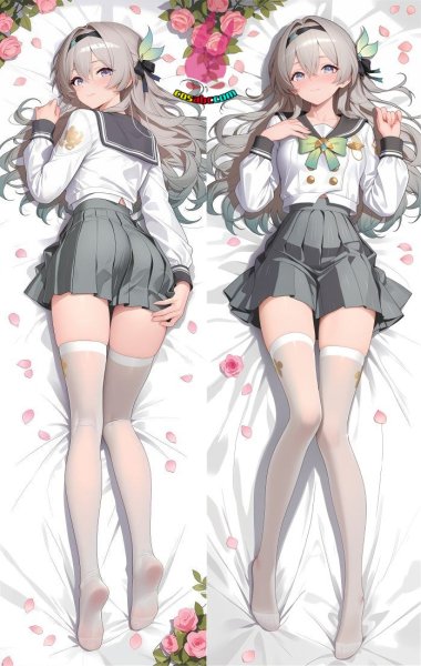 画像1: cosabc  等身抱き枕カバー　ホタル【同人】等身大 抱き枕カバー 2wayトリコット 160×50cm 高品質 セクシー 美女 (1)