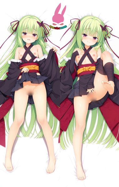 画像1: cosabc  等身抱き枕カバー　ムラサメ【同人】等身大 抱き枕カバー 2wayトリコット 160×50cm 高品質 セクシー 美女 (1)