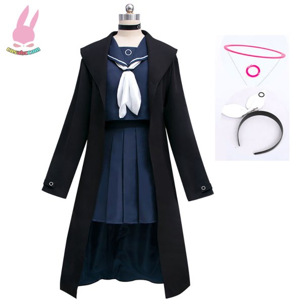 画像3: cosabc ブルーアーカイブ　アロナ　プラナ 風 コスプレ衣装 イベント 演出服 二次会 コスチューム パーティー ハロウィン (3)