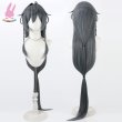 画像1: cosabcにじさんじ VTuber 綺沙良 Kisara　風 コスプレウィッグ かつら コスチューム イベント 変装 仮装 パーティー ハロウィン (1)