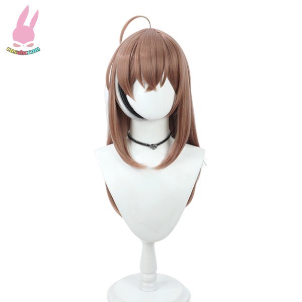 画像2: cosabcバーチャルYouTuber ホロライブ hololive 七詩ムメイ ななしむめい風 コスプレウィッグ かつら コスチューム イベント 変装 仮装 パーティー ハロウィン (2)