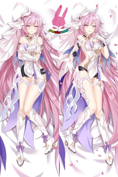 画像1: cosabc  等身抱き枕カバー　崩壊3rd  エリシア【同人】等身大 抱き枕カバー 2wayトリコット 160×50cm 高品質 セクシー 美女 (1)
