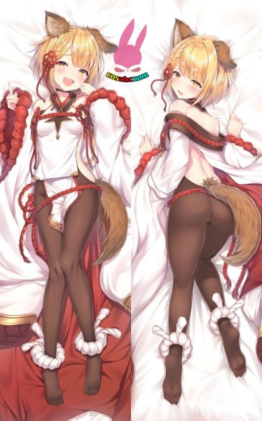 画像1: cosabc  等身抱き枕カバー　グランブルーファンタジー  ヴァジラ【同人】等身大 抱き枕カバー 2wayトリコット 160×50cm 高品質 セクシー 美女 (1)