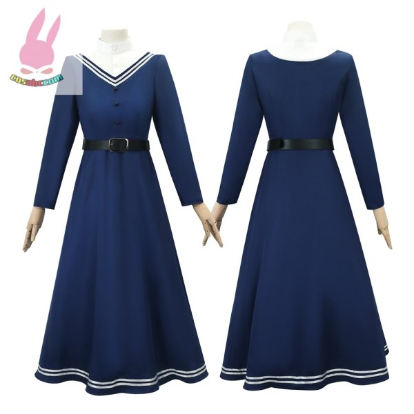 画像1: cosabc葬送のフリーレン　フェルン　冬服 日常風 コスプレ衣装 イベント 演出服 二次会 コスチューム パーティー ハロウィン (1)