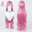 画像1: cosabcひろがるスカイ！プリキュア 風 虹ヶ丘ましろ　Cure-Prism風 コスプレウィッグ かつら コスチューム イベント 変装 仮装 パーティー ハロウィン (1)