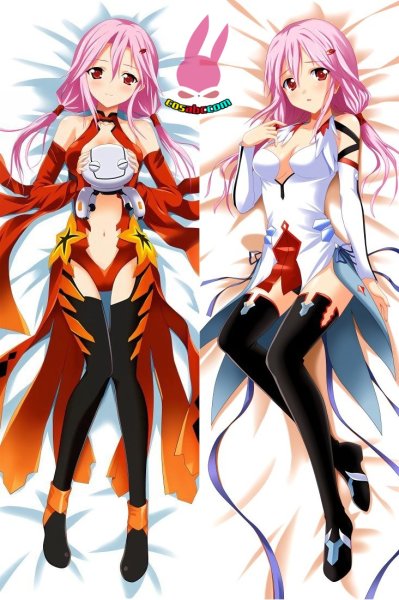画像1: cosabc  等身抱き枕カバー　ギルティクラウン  楪いのり【同人】等身大 抱き枕カバー 2wayトリコット 160×50cm 高品質 セクシー 美女 (1)
