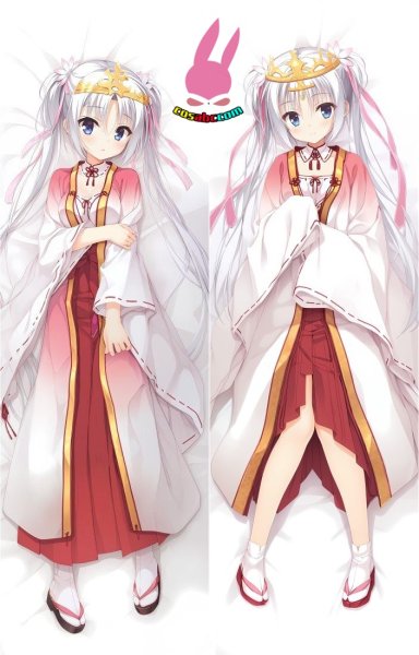 画像1: cosabc  等身抱き枕カバー　千恋＊万花  朝武芳乃 ともたけよしの【同人】等身大 抱き枕カバー 2wayトリコット 160×50cm 高品質 セクシー 美女 (1)