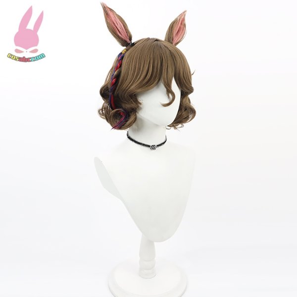 画像3: cosabcウマ娘 プリティーダービー タップダンスシチー風 コスプレウィッグ かつら コスチューム イベント 変装 仮装 パーティー ハロウィン (3)