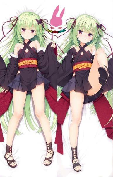 画像1: cosabc  等身抱き枕カバー　千恋＊万花  ムラサメ【同人】等身大 抱き枕カバー 2wayトリコット 160×50cm 高品質 セクシー 美女 (1)