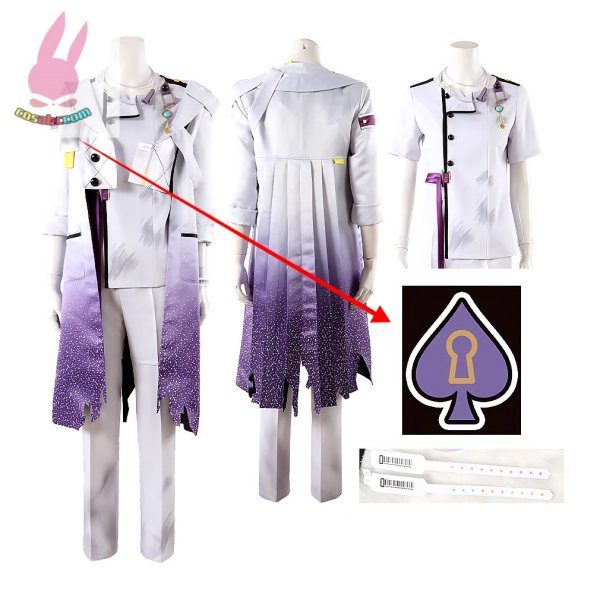 画像1: cosabcあんさんぶるスターズ風早巽 礼瀬真宵　天城 一彩　白鳥 藍良風 コスプレ衣装 イベント 演出服 二次会 コスチューム パーティー ハロウィン (1)