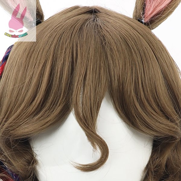 画像4: cosabcウマ娘 プリティーダービー タップダンスシチー風 コスプレウィッグ かつら コスチューム イベント 変装 仮装 パーティー ハロウィン (4)