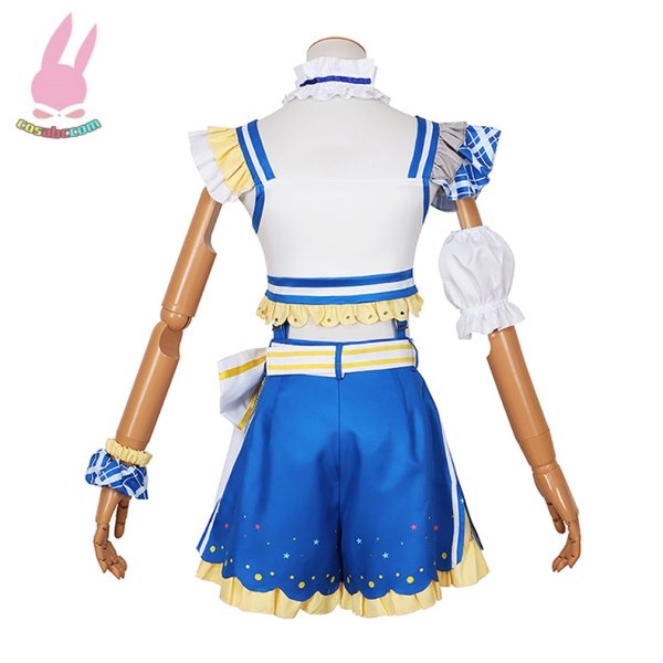 画像3: cosabcプロジェクトセカイ カラフルステージ! プロセカ 鳳えむ風 コスプレ衣装 イベント 演出服 二次会 コスチューム パーティー ハロウィン (3)