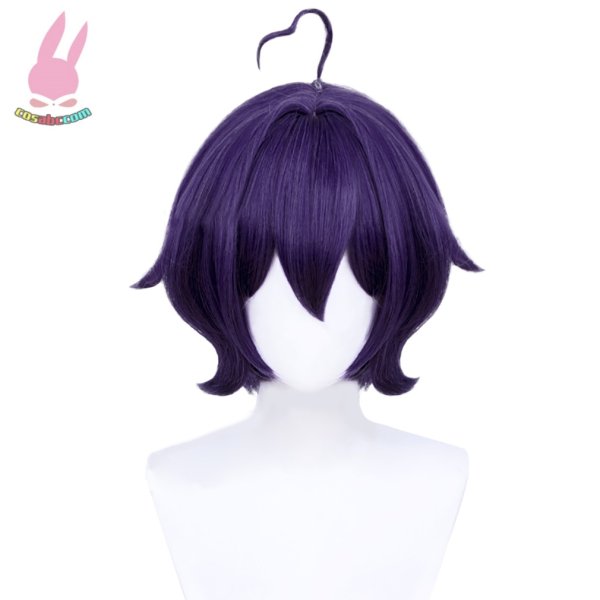 画像1: cosabc 魔法少女にあこがれて 柊うてな 悪の女幹部　 風 コスプレウィッグ かつら コスチューム イベント 変装 仮装 パーティー ハロウィン (1)