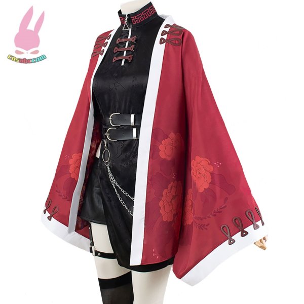 画像3: cosabcバーチャルライバー VTuber アンジュ・カトリーナ風 コスプレ衣装 イベント 演出服 二次会 コスチューム パーティー ハロウィン (3)