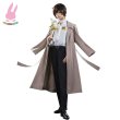 画像3: cosabc 文豪ストレイドッグス  太宰 治  中原中也 十周年 風 コスプレ衣装 イベント 演出服 二次会 コスチューム パーティー ハロウィン (3)