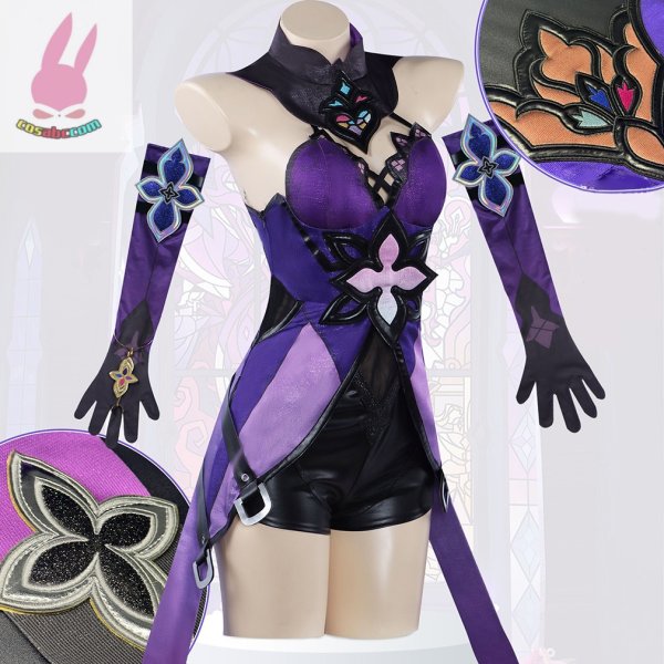 画像3: cosabc 崩壊：スターレイル ブラックスワン Black Swan風 衣装 イベント 演出服 二次会 コスチューム パーティー ハロウィン (3)