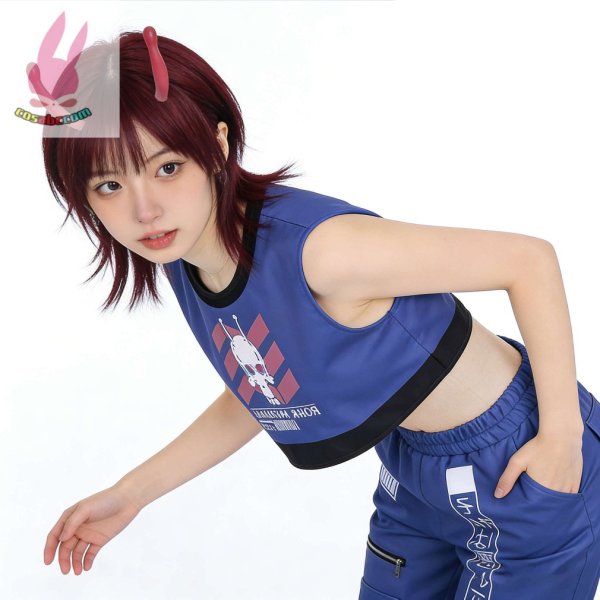 画像2: cosabc銀河特急 ミルキー☆サブウェイ　カナタ風 コスプレ衣装 イベント 演出服 二次会 コスチューム パーティー ハロウィン (2)