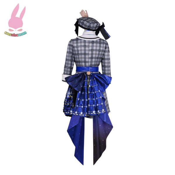 画像5: cosabc ホロライブ 所属VTuber 星街すいせい 風 コスプレ衣装 イベント 演出服 二次会 コスチューム パーティー ハロウィン (5)