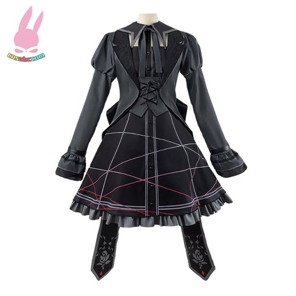 画像1: cosabcプロジェクトセカイ カラフルステージ! 朝比奈まふゆ風 コスプレ衣装 イベント 演出服 二次会 コスチューム パーティー ハロウィン (1)