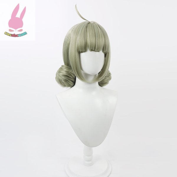 画像3: cosabc魔法少女にあこがれて 阿良河 キウィ あらが レオパルト 風 コスプレウィッグ かつら コスチューム イベント 変装 仮装 パーティー ハロウィン (3)
