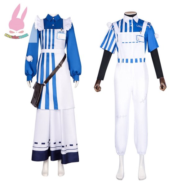 画像1: cosabc 第五人格 Identity V 2023 心理学者 病患 撮影風 コスプレ衣装 イベント 演出服 二次会 コスチューム パーティー ハロウィン (1)