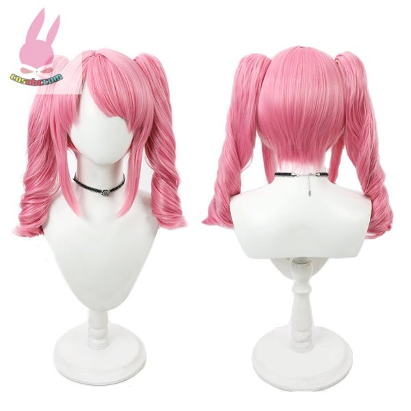 画像1: cosabc魔法少女にあこがれて まほあこ 花菱 はるか はなびし　はるか 風 コスプレウィッグ かつら コスチューム イベント 変装 仮装 パーティー ハロウィン (1)