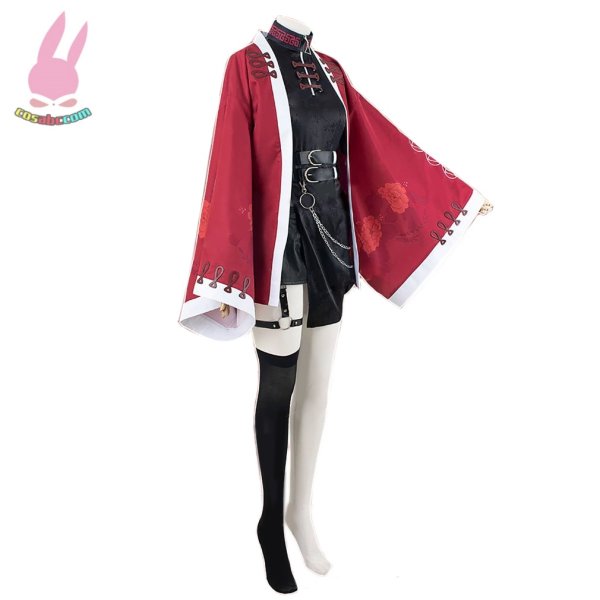 画像2: cosabcバーチャルライバー VTuber アンジュ・カトリーナ風 コスプレ衣装 イベント 演出服 二次会 コスチューム パーティー ハロウィン (2)