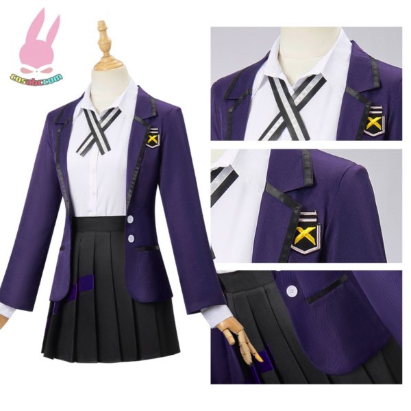 画像1: cosabc機動戦士Gundam GQuuuuuuX ニャアン風 コスプレ衣装 イベント 演出服 二次会 コスチューム パーティー ハロウィン (1)