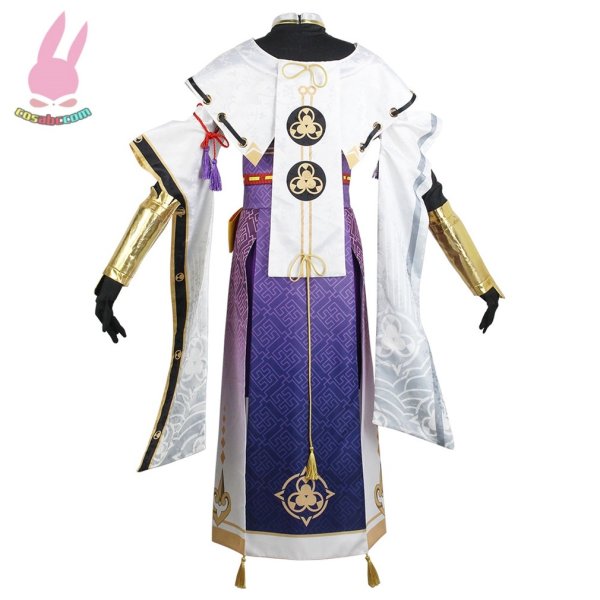 画像3: cosabc 原神 げんしん風genshin 九条裟羅 くじょうさら風 コスプレ衣装 イベント 演出服 二次会 コスチューム パーティー ハロウィン (3)