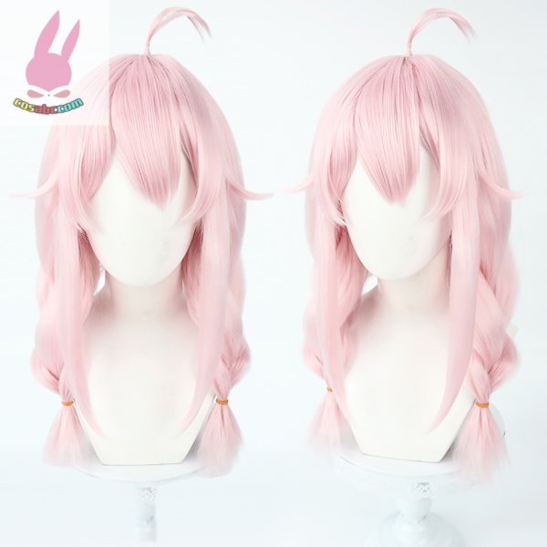 画像1: cosabcバーチャル YouTuber Vtuber 永雛タフィー風 コスプレウィッグ かつら コスチューム イベント 変装 仮装 パーティー ハロウィン (1)