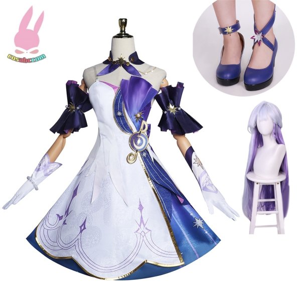 画像1: cosabc崩壊スターレイル コスプレ　崩スタ　ロビン風 衣装 イベント 演出服 二次会 コスチューム パーティー ハロウィン (1)