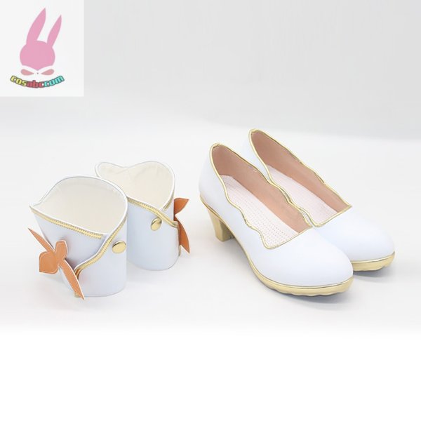 画像3: cosabc プロジェクトセカイ カラフルステージ! プロセカ 花里みのり 風 コスプレ靴 コスチューム コスプレシューズ イベント ハロウィン (3)