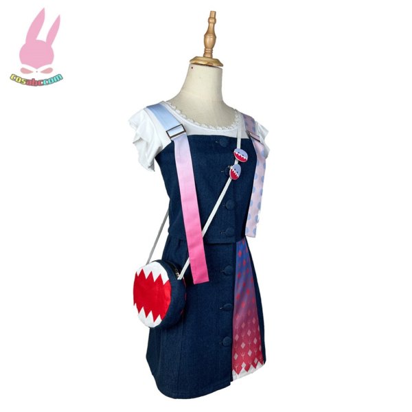画像2: cosabc ホロライブ hololive VTuber Gawr Gura がうる・ぐら かわいサメちゃん 尻尾付け コス服風 コスプレ衣装 イベント 演出服 二次会 コスチューム パーティー ハロウィン (2)